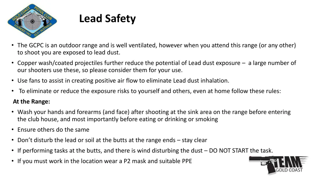 lead safety