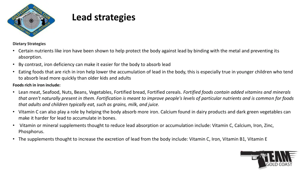 lead strategies