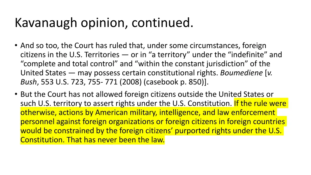 kavanaugh opinion continued