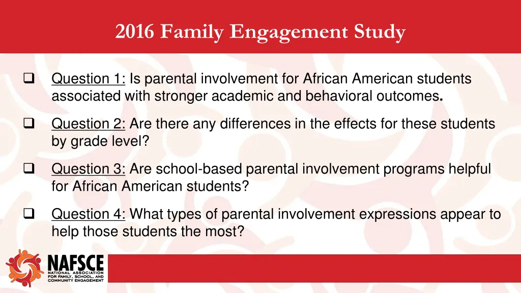 2016 family engagement study 1