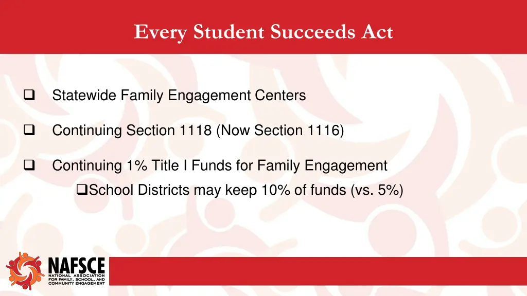 every student succeeds act
