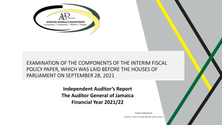 examination of the components of the interim
