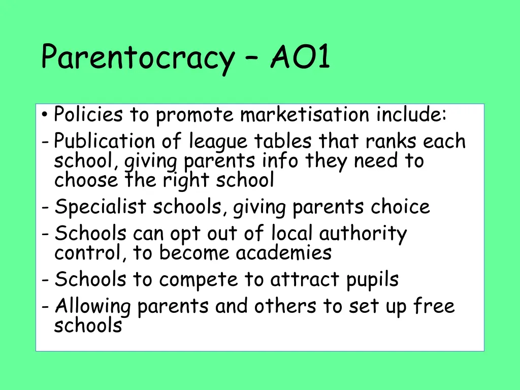 parentocracy ao1