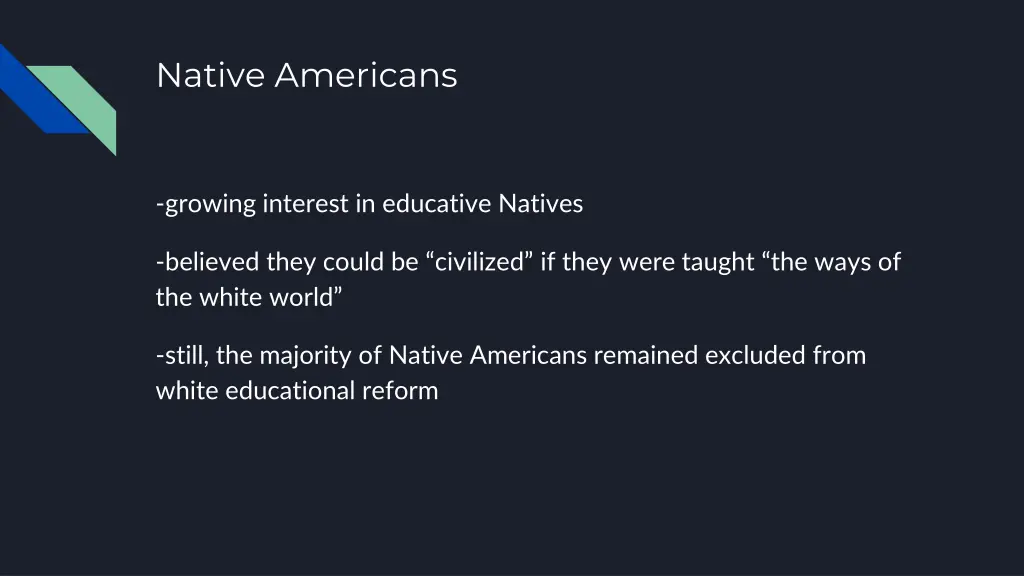 native americans