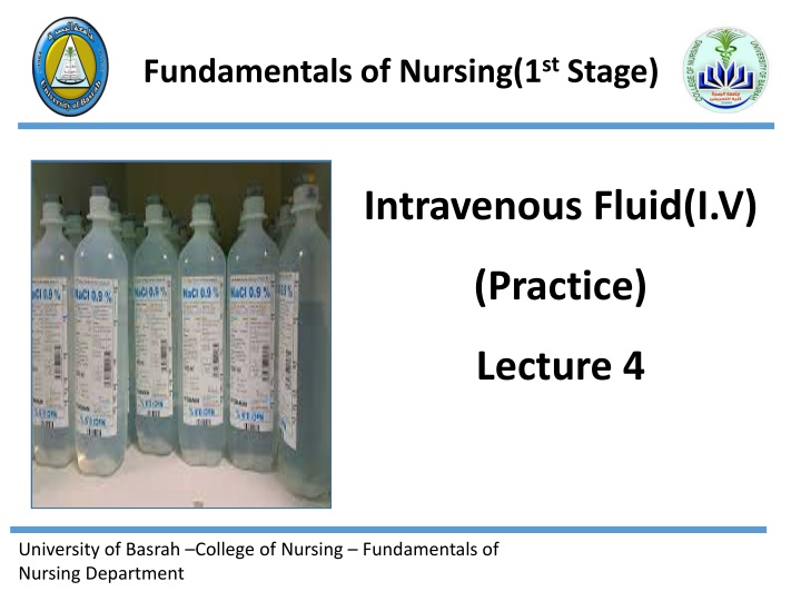 fundamentals of nursing 1 st stage