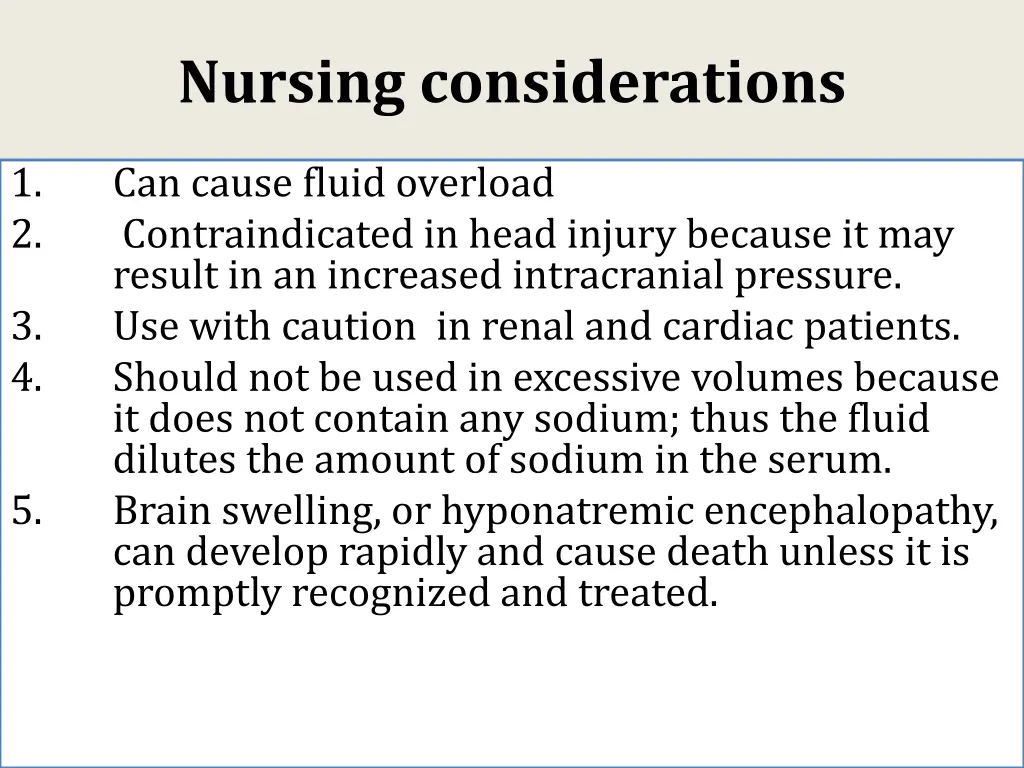 nursing considerations 1