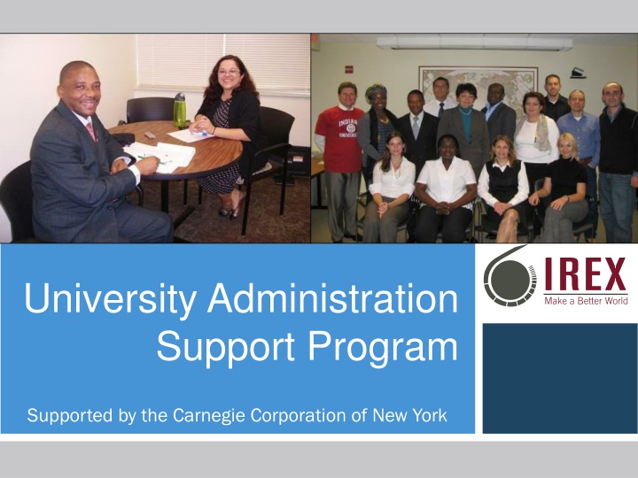 university administration support program