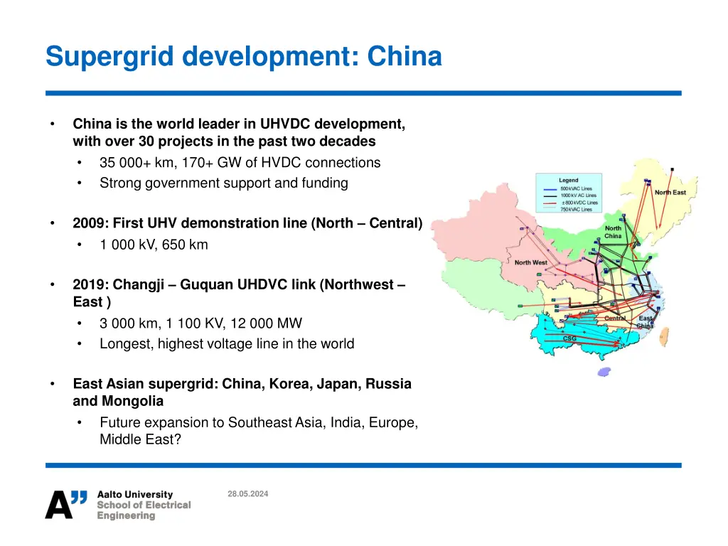 supergrid development china