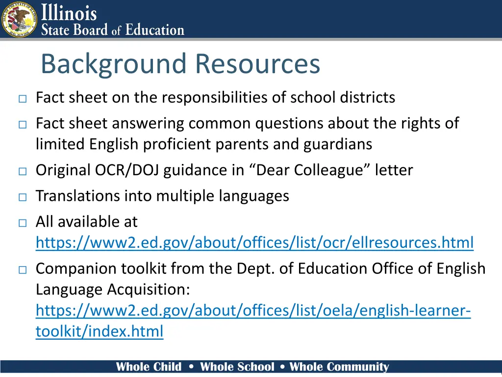 background resources