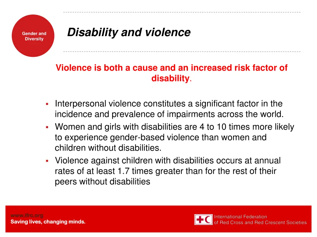 disability and violence