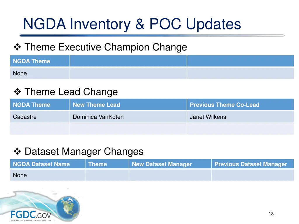 ngda inventory poc updates
