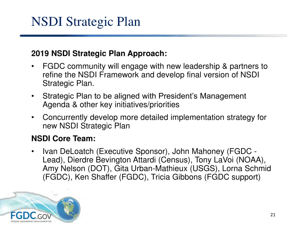 nsdi strategic plan