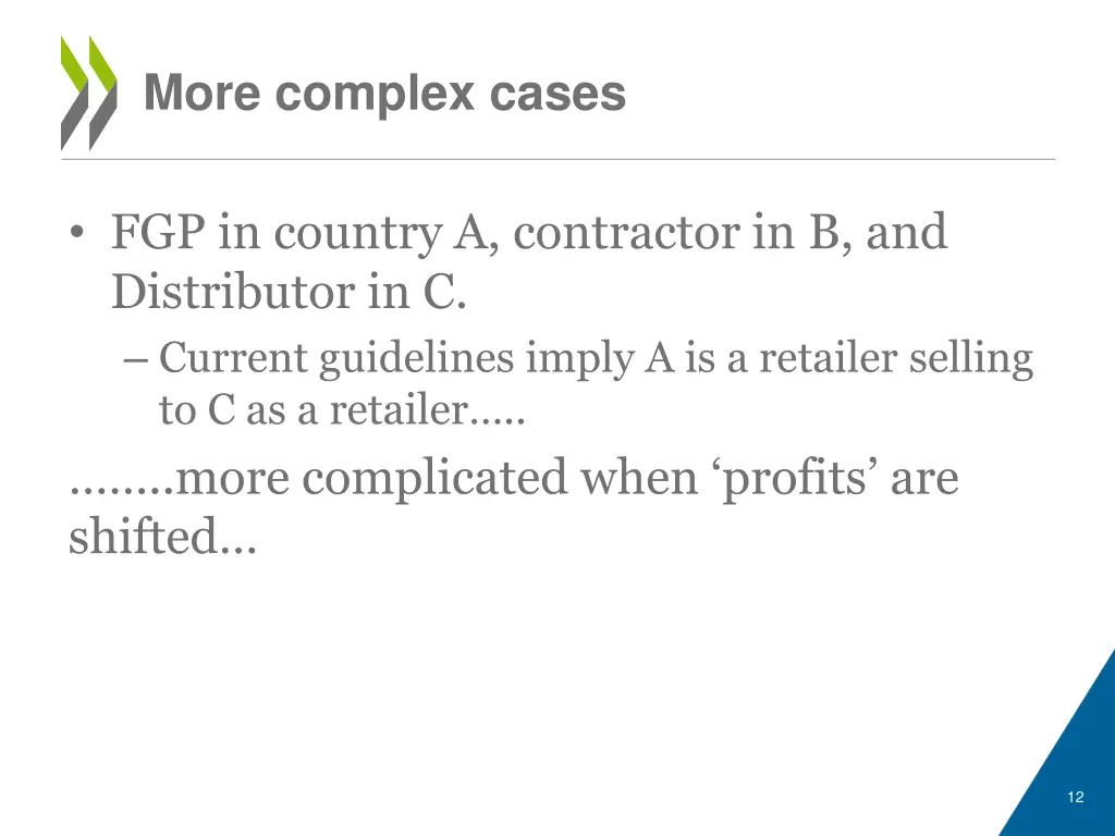 more complex cases