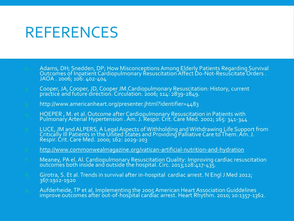 references
