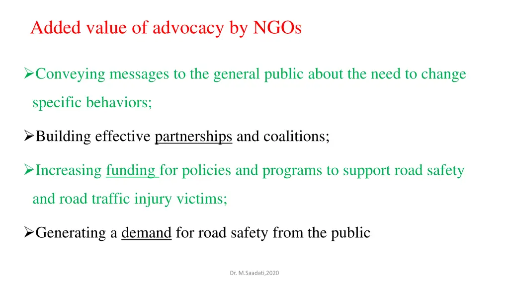 added value of advocacy by ngos 1