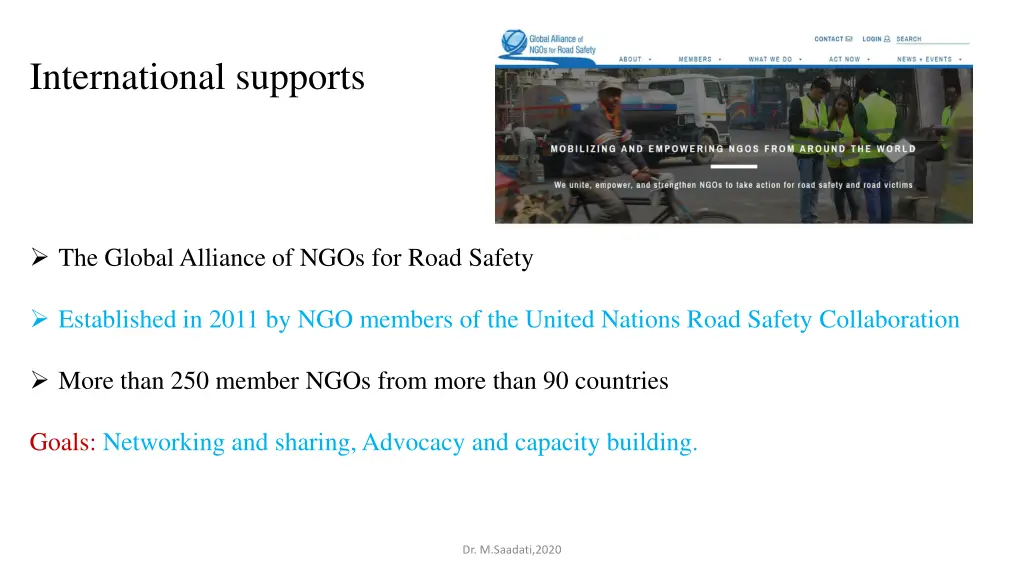 international supports
