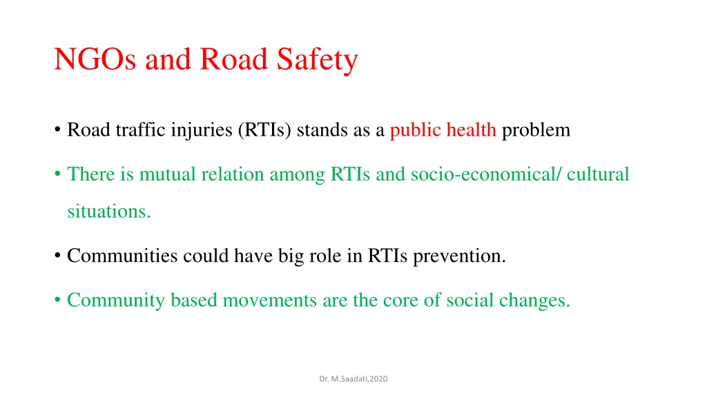 ngos and road safety 1