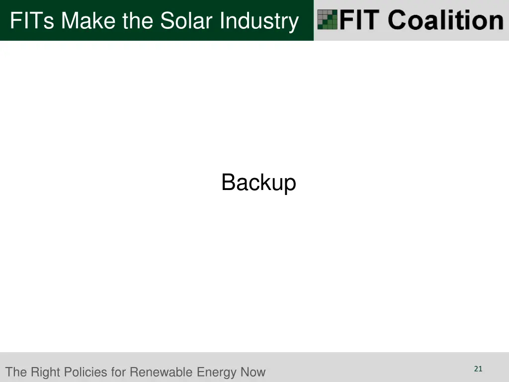 fits make the solar industry 1