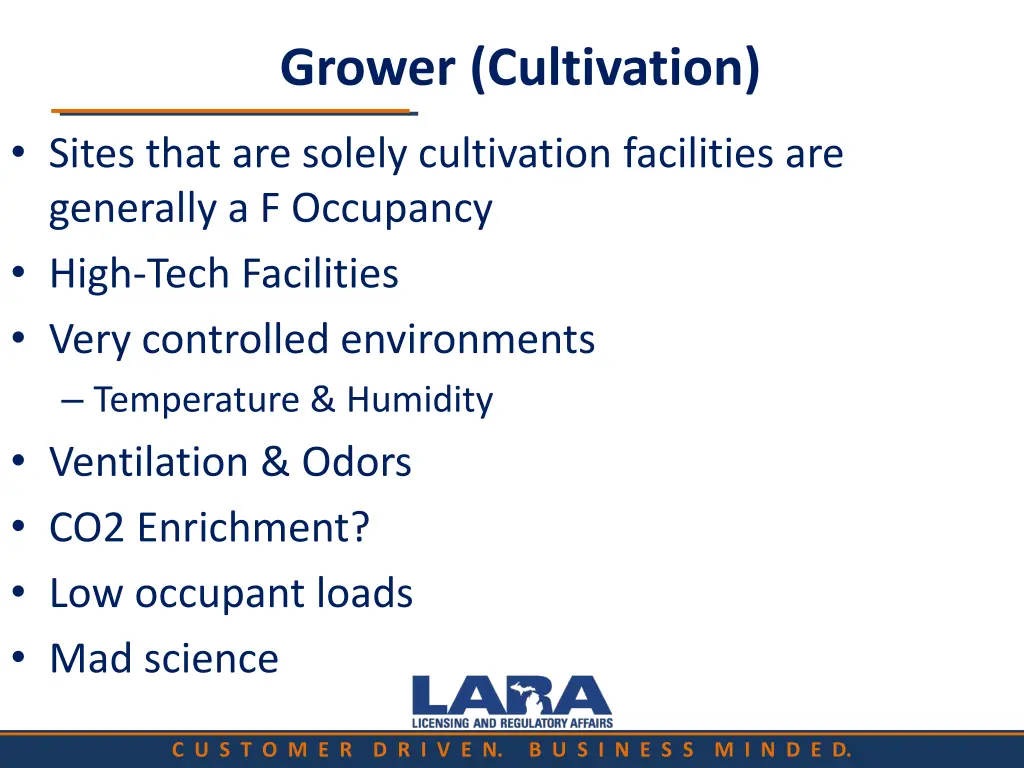 grower cultivation