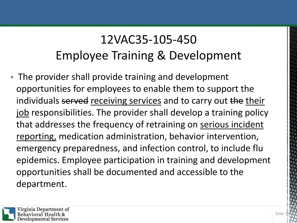12vac35 105 450 employee training development