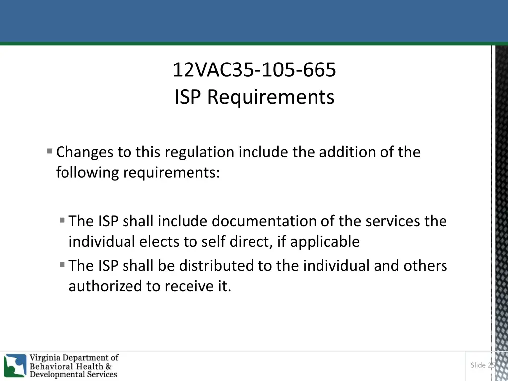 12vac35 105 665 isp requirements