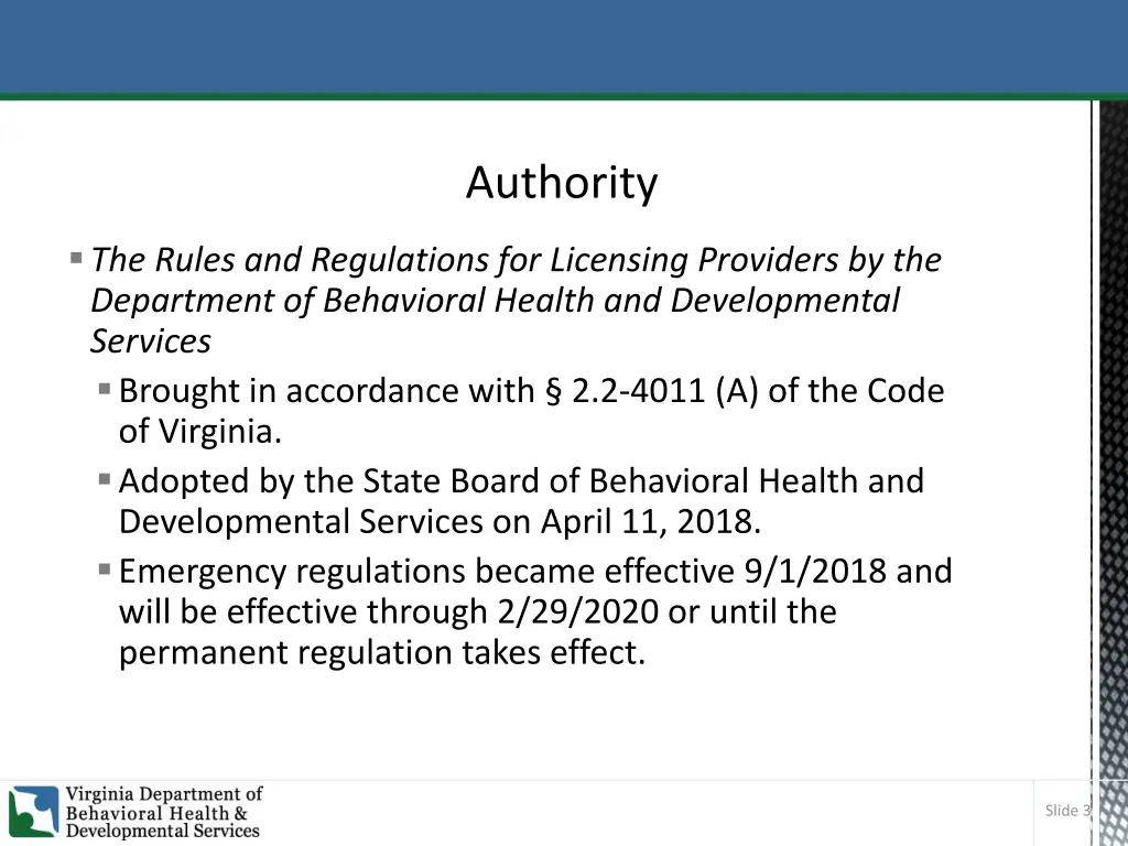 authority