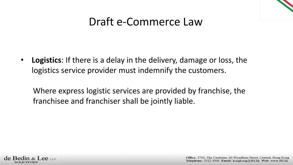 draft e commerce law 4