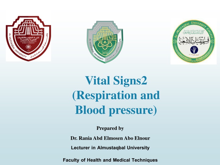 vital signs2 respiration and blood pressure