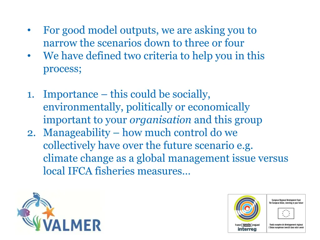 for good model outputs we are asking