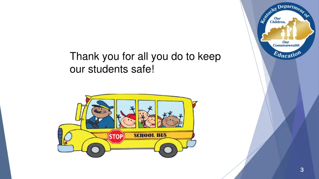 thank you for all you do to keep our students safe
