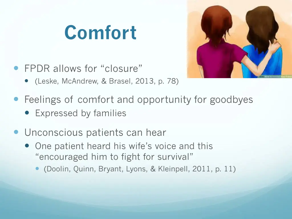 comfort