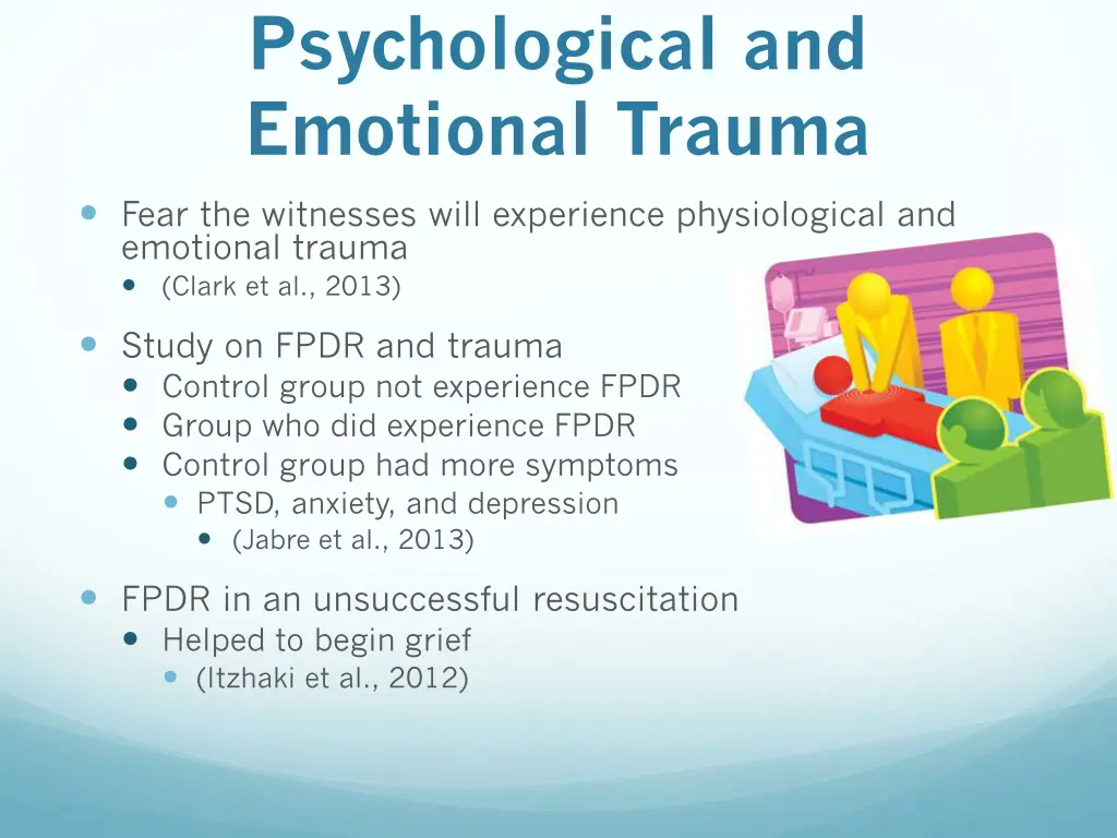 psychological and emotional trauma