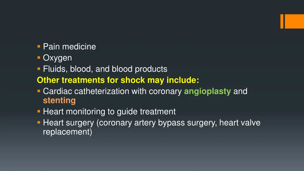 pain medicine oxygen fluids blood and blood