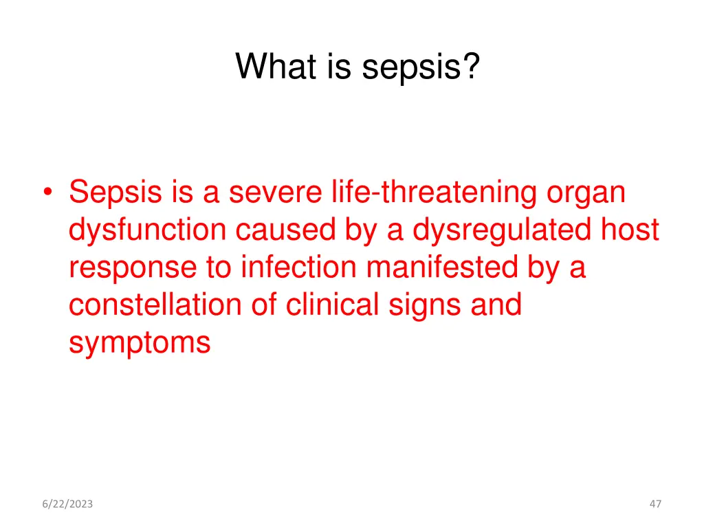 what is sepsis