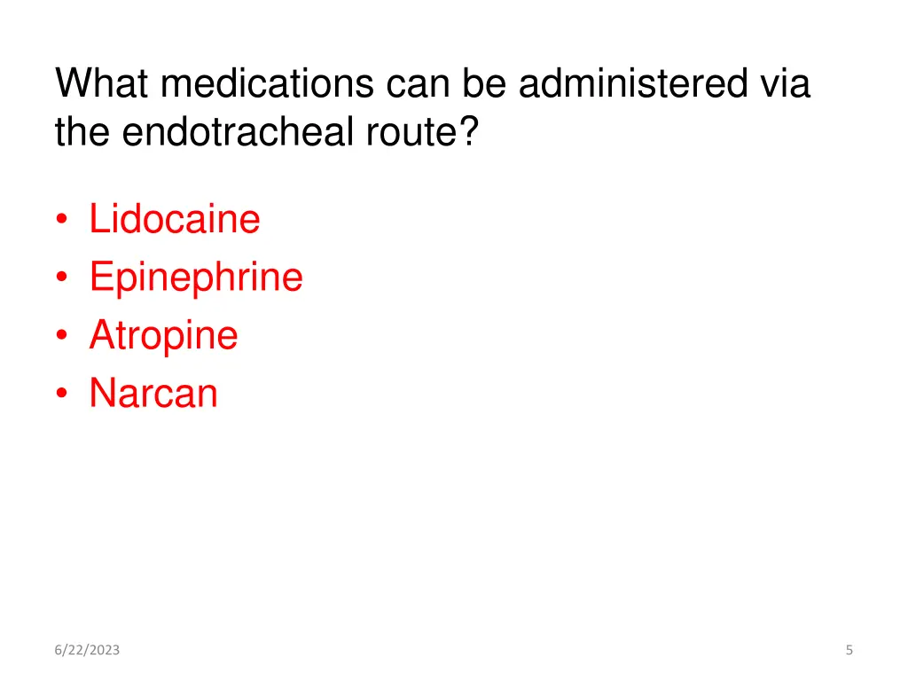 what medications can be administered