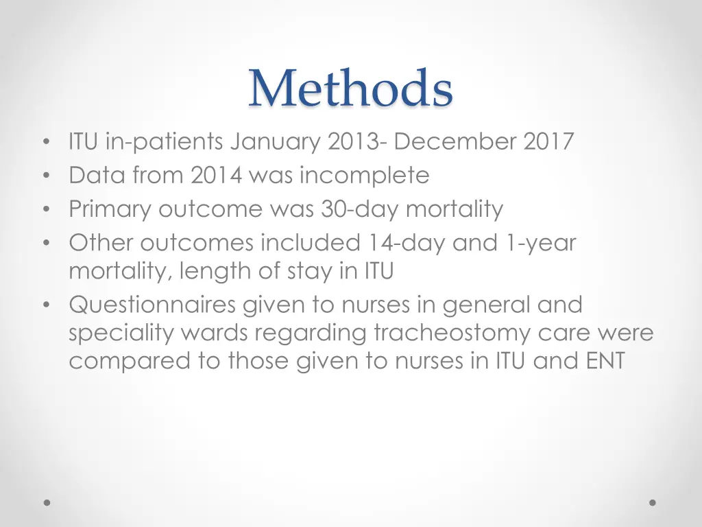 methods