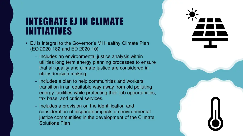 integrate ej in climate initiatives