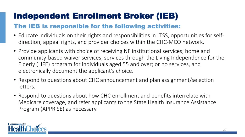 independent enrollment broker ieb independent