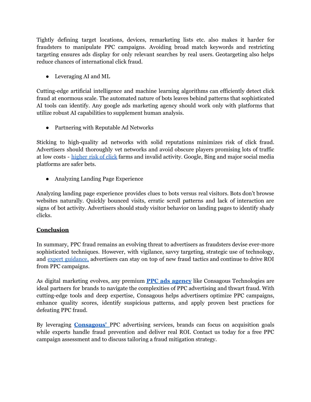 tightly defining target locations devices