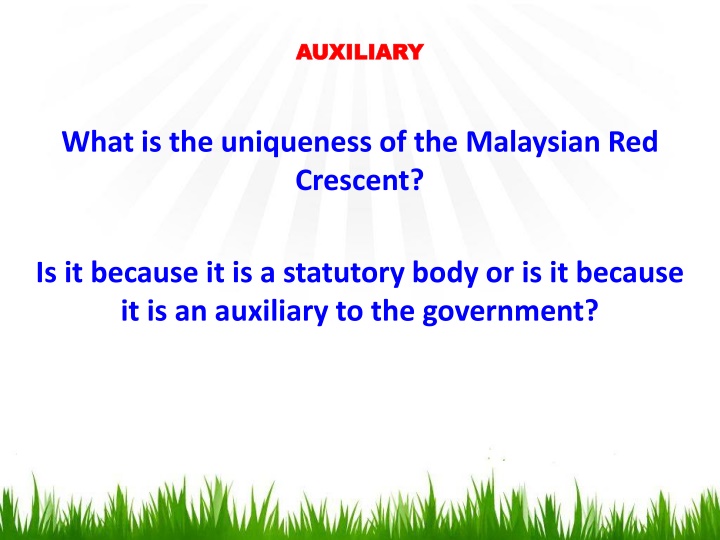 auxiliary auxiliary