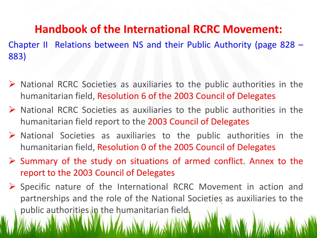 handbook of the international rcrc movement