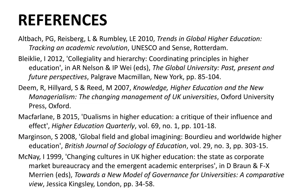 references