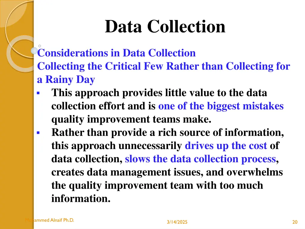 data collection 13