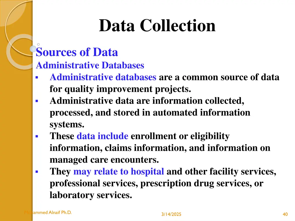 data collection 33