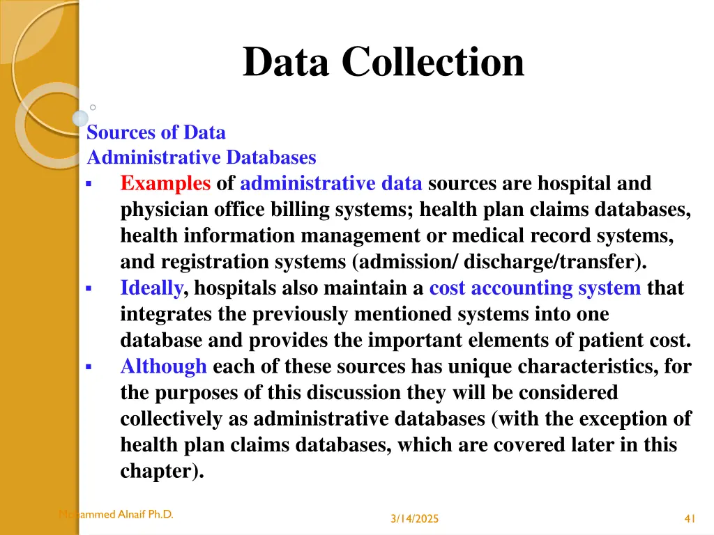 data collection 34