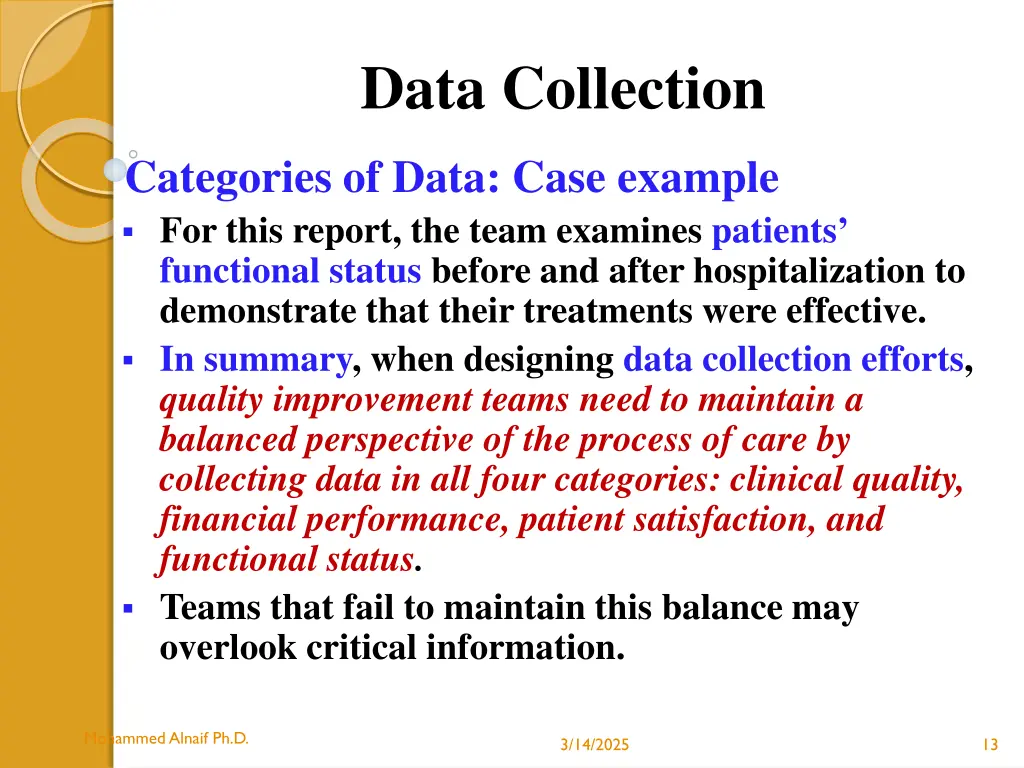 data collection 6