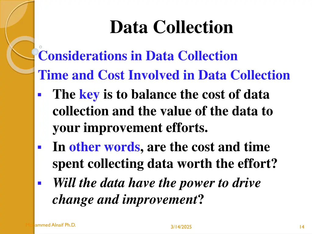 data collection 7