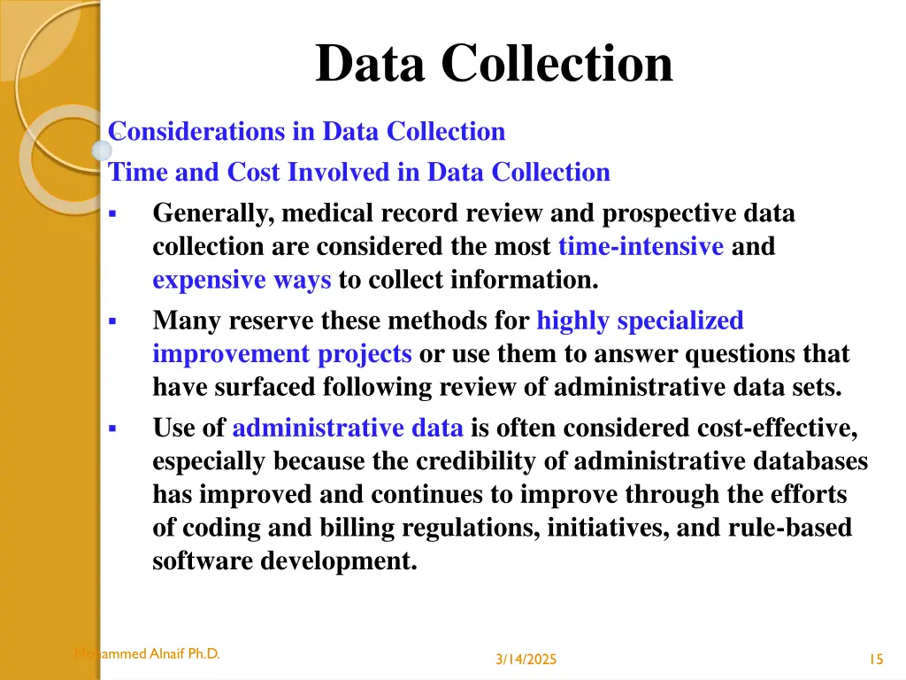 data collection 8
