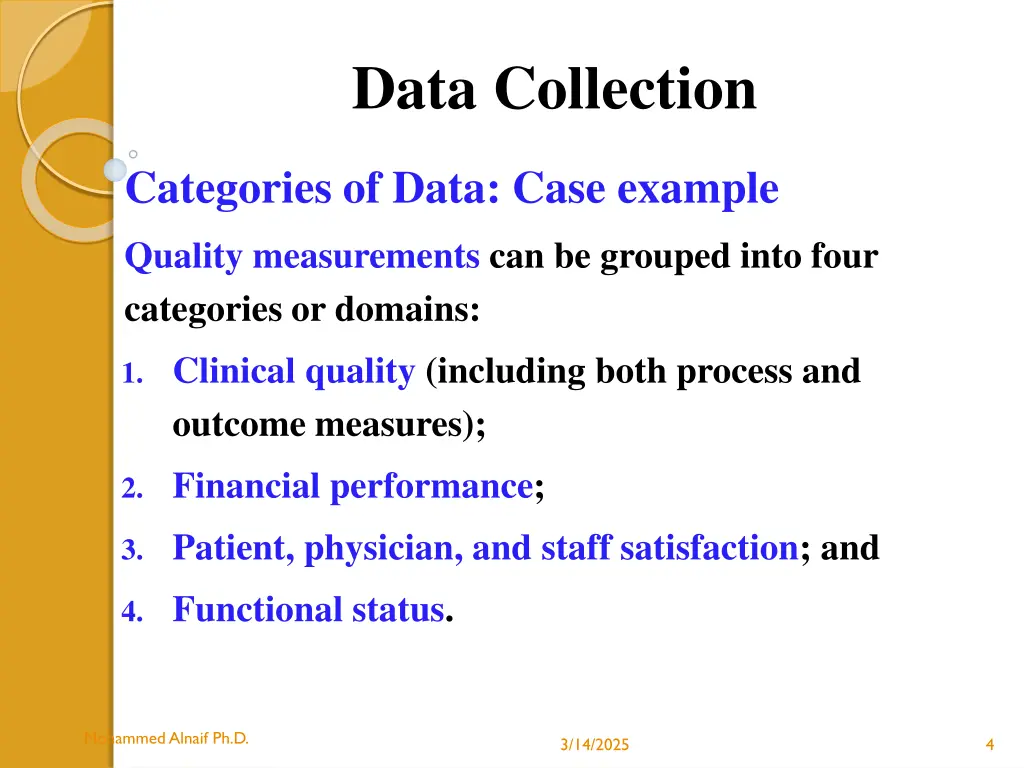 data collection