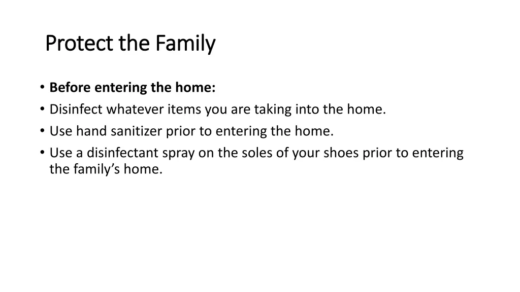 protect the family protect the family